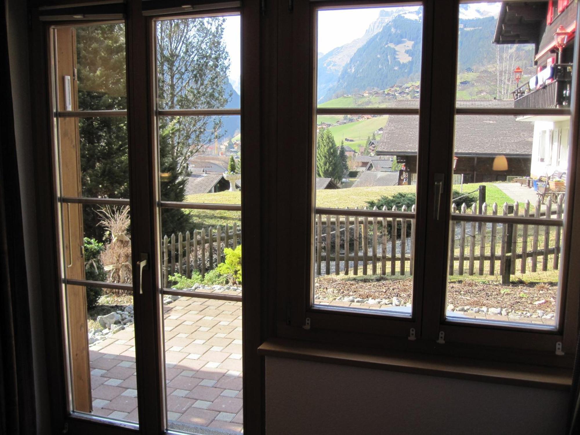 Mom - Alpine Boutique Apartments, Chalet Fagus, Terrace Studio Grindelwald Dış mekan fotoğraf