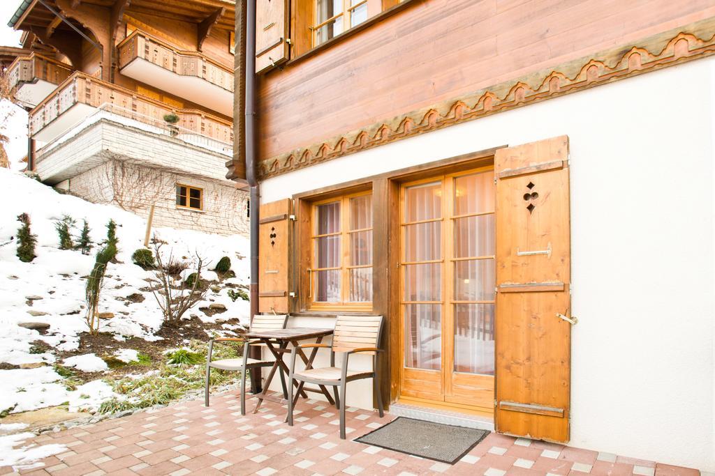 Mom - Alpine Boutique Apartments, Chalet Fagus, Terrace Studio Grindelwald Oda fotoğraf