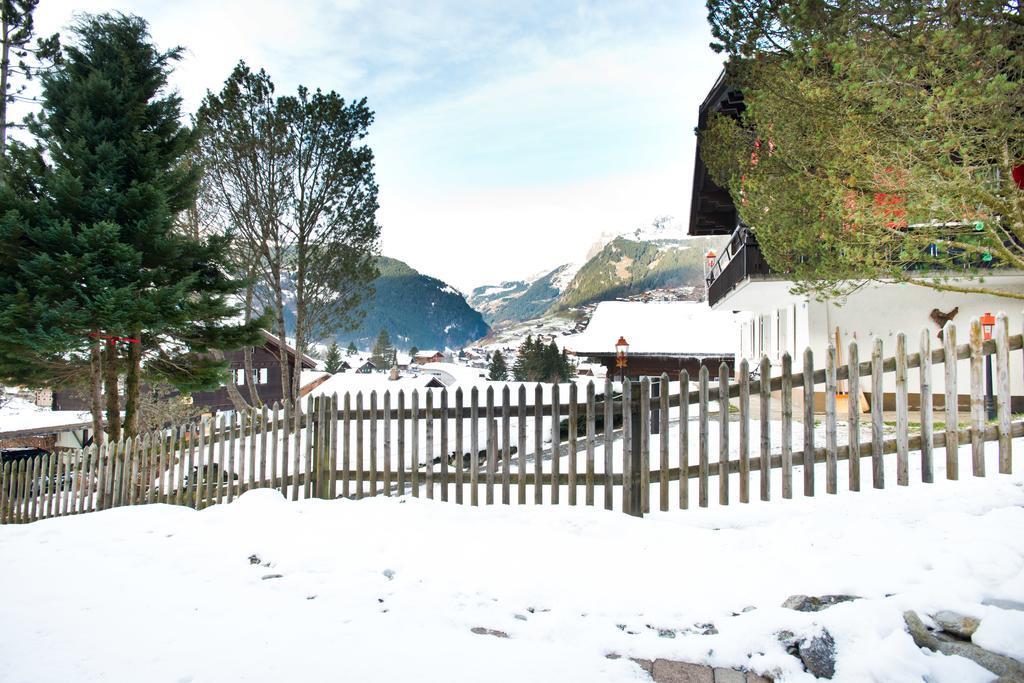 Mom - Alpine Boutique Apartments, Chalet Fagus, Terrace Studio Grindelwald Dış mekan fotoğraf