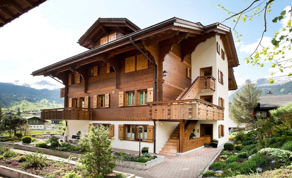 Mom - Alpine Boutique Apartments, Chalet Fagus, Terrace Studio Grindelwald Dış mekan fotoğraf